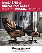Harvey Norman katalog Masažne i relax fotelje