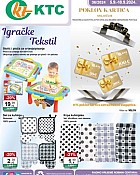 KTC katalog Igračke i tekstil do 18.9.