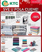 KTC katalog Sve u pola cijene do 18.9.