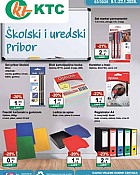 KTC katalog Školski i uredski pribor do 22.1.