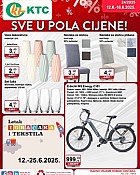 KTC katalog Sve u pola cijene do 18.6. KTC katalog Sve u pola cijene do 18.6.