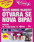 Bipa katalog Prelog otvorenje