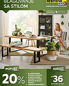 Lesnina katalog Blagovanje sa stilom
