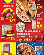 Lidl katalog prehrana do 24.12.