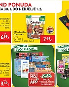 Spar i Interspar vikend akcija do 1.2.
