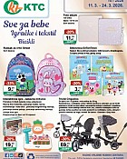 KTC katalog Sve za bebe, igračke i tekstil, bicikli