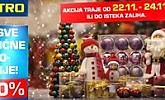 Metro akcija Božićne dekoracije i bombonjere -40%