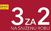 Takko akcija 3 za 2 na sniženu robu
