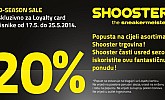 Shooster akcija -20% na sve