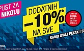 Hervis vikend akcija 10% popusta
