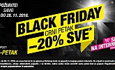 Hervis akcija Black friday