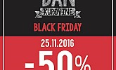 Modiana akcija Black friday -50% popusta