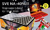 Orion pirotehnika akcija Black Friday