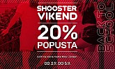 Shooster webshop akcija za vikend do 05.09.