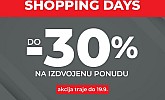 Sport Vision webshop akcija Shopping days do 19.09.
