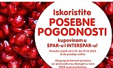 Spar i Interspar kuponi prehrana do 15.10.