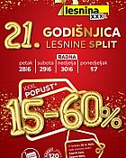 Lesnina katalog 21. godišnjica Lesnine Split