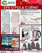 KTC katalog Sve u pola cijene do 23.7.