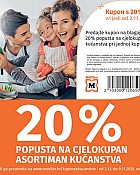 Muller akcija -20% na cjelokupan asortiman kućanstva