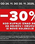 Hervis akcija Black Week do 30.11.