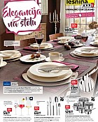 Lesnina katalog Elegancija na stolu