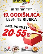 Lesnina katalog 19. godišnjica Lesnine Rijeka