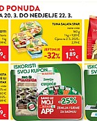 Spar i Interspar vikend akcija do 22.3.