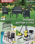 Konzum katalog Proljeće u vrtu