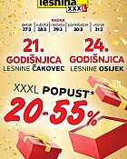 Lesnina katalog XXXL popusti do -55% do 31.3.