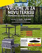 Metro katalog Vrijeme je za novu terasu 2026