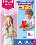 Pepco katalog Barbie i Hot Wheels do 27.5.