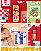 Kaufland katalog Prvenstvo, veganska ponuda, njega tijela