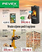 Pevex katalog Vruće cijene peći i ogrjeva