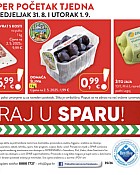 Spar i Interspar akcija za početak tjedna do 01.09.