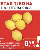 Spar i Interspar akcija za početak tjedna do 18.08.