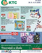 KTC katalog Igračke i tekstil do 8.9.