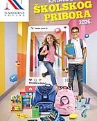 Narodne novine katalog školskog pribora 2026