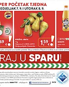 Spar i Interspar akcija za početak tjedna do 08.09.