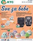 KTC katalog Sve za bebe do 6.10.
