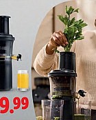 Sokovnik za hladnu prešu – puno mogućnosti za samo 69,99 €